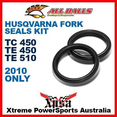 All Balls 55-132 Husqvarna TC TE 450 510 TC450 TE450 TE510 2010 Fork Oil Seal Kit 48x58.2x8.5/10.5