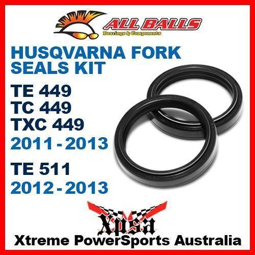 All Balls 55-132 Husqvarna TE449 TC449 TXC449 11-2013 TE511 12-13 Fork Oil Seal Kit 48x58.2x8.5/10.5