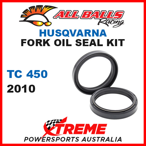 All Balls 55-132 Husqvarna TC450 TC 450 2010 Fork Oil Seal Kit 48x58.2x8.5/10.5