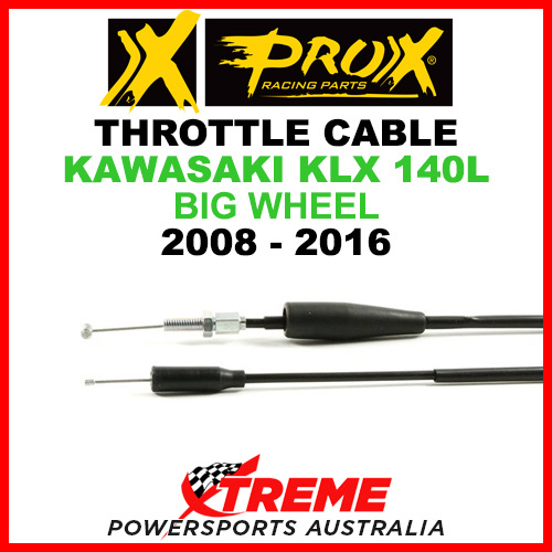 ProX Kawasaki KLX140L KLX 140L Big Wheel 2008-2016 Throttle Cable 57.53.110041