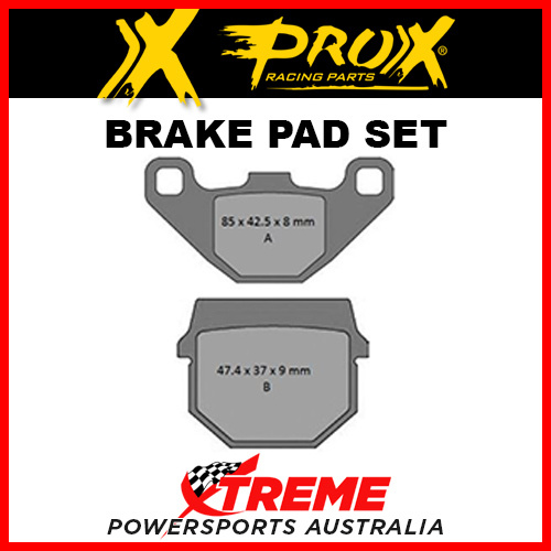 Pro-X 106002 Kawasaki KDX125 1990-1994 Sintered Front Brake Pad