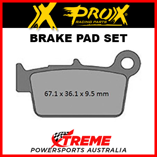 Pro-X 201302 Aprilia 450 RXV 4.5 2006-2011 Sintered Rear Brake Pad