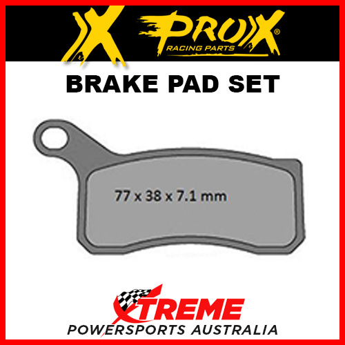 Pro-X 217102 KTM 450 SX ATV 2009-2010 Sintered Front Brake Pad