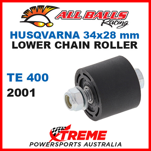 79-5001 Husqvarna TE 400 2001 34x28mm Lower Chain Roller w/ Inner Bearing