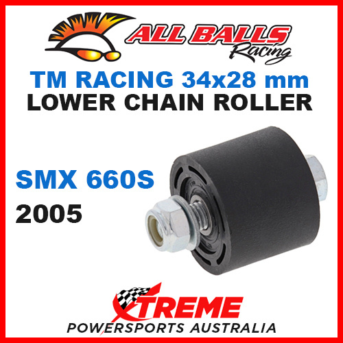 79-5001 TM Racing SMX660S 2005 Lower Chain Roller Kit w/ Inner Bearing