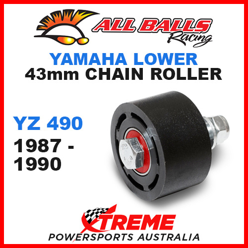 ALL BALLS 79-5007 MX LOWER CHAIN ROLLER 43mm YAMAHA YZ490 YZ 490 1987-1990