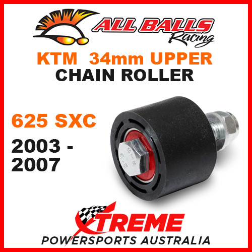 79-5008 KTM 625 SXC 625SXC 2003-2007 34mm MX Upper Chain Roller Kit Dirt Bike