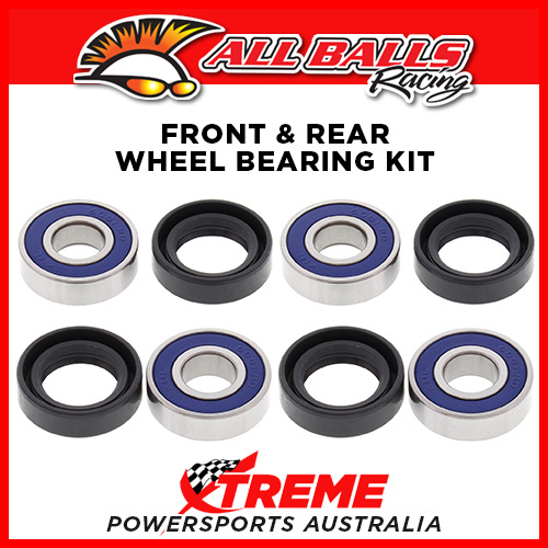 All Balls KTM 50 SXR Junior 1997-1998 Front, Rear Wheel Bearing Set