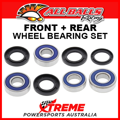 All Balls Yamaha WR250R Dual Sport WRF250R 08-17 Front, Rear Wheel Bearing Set