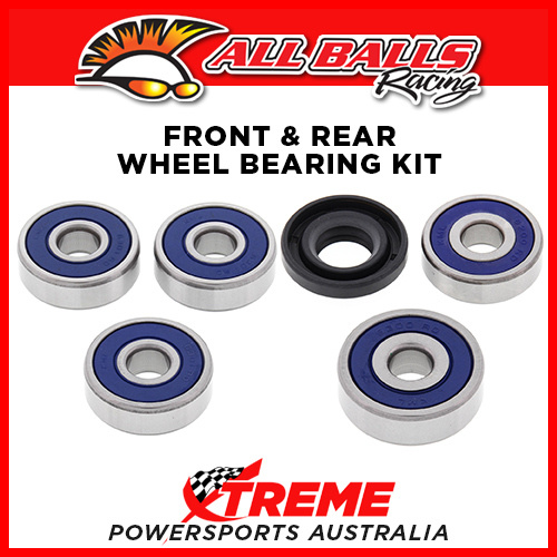 All Balls For Suzuki RM80 1977-1981 Front, Rear Wheel Bearing Set