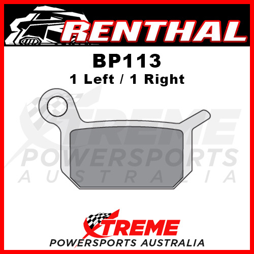 Renthal Husqvarna CR50 CR 50 2011-2013 RC-1 Works Sintered Rear Brake Pad BP113 