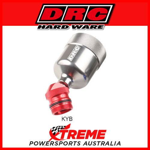 DRC Rear Suspension Bleed Cup KYB Red D59-37-160