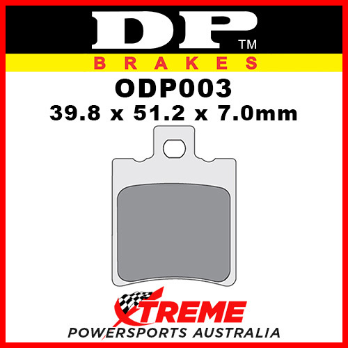 Aprilia SR 50 Ditech 02-03 DP Brakes Organic Front Brake Pad