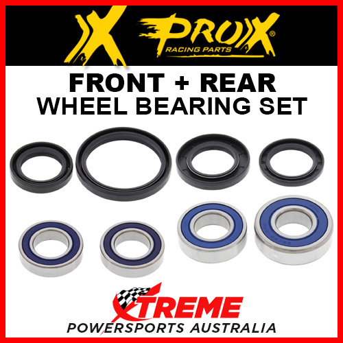 Pro-X Yamaha WR400F WRF400 1999-2000 Front, Rear Wheel Bearing Set