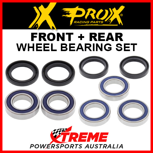 Pro-X Kawasaki KX250F KXF250 2004-2018 Front, Rear Wheel Bearing Set