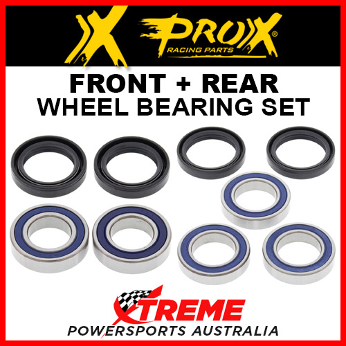 Pro-X Honda CRF250R CRF 250 R 2004-2017 Front, Rear Wheel Bearing Set