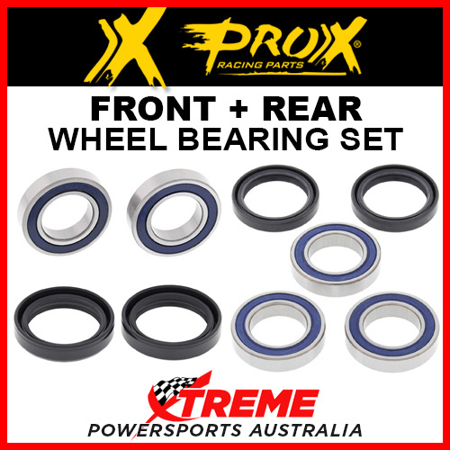 Pro-X Yamaha YZ250F YZF250 2014-2018 Front, Rear Wheel Bearing Set