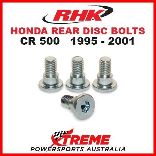 RHK MX REAR HEAVY DUTY BRAKE DISC BOLT SET HONDA CR500 CR 500 500R 1995-2001