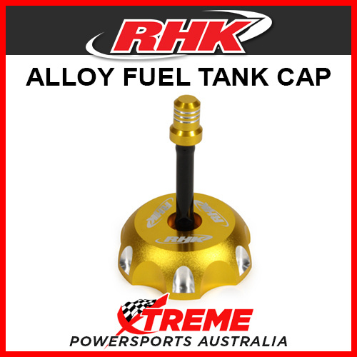 RHK KTM 450EXC 450 EXC 2003-2006 Gold Alloy Fuel Tank Gas Cap, 50mm OD