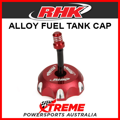 RHK KTM 250EXC 250 EXC 2000-2006 Red Alloy Fuel Tank Gas Cap, 50mm OD