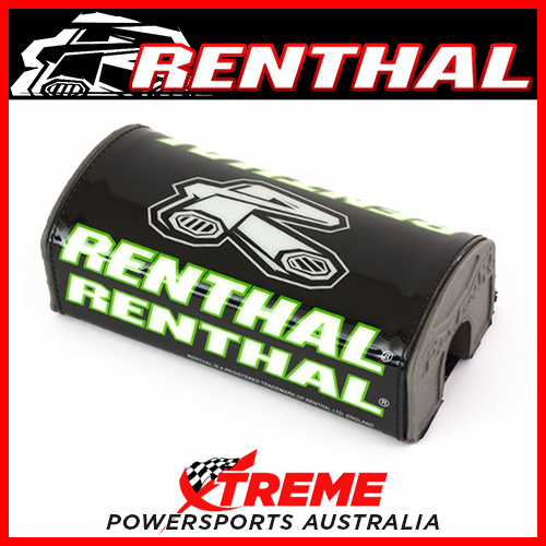 Renthal Square Bar Pad Black White Green Mx Fatbar Dirt Bike Motorcycle   