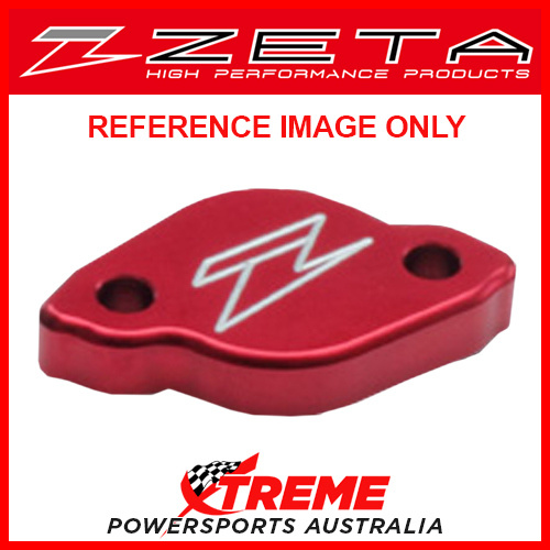 Zeta Honda CRF450X 2005-2017 Rear Red Alloy Brake Reservoir Cover ZE86-4103