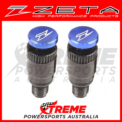 Express Post Zeta Fork Top Bleed Screw Pressure Valve SHOWA/KYB KAYABA USD Blue