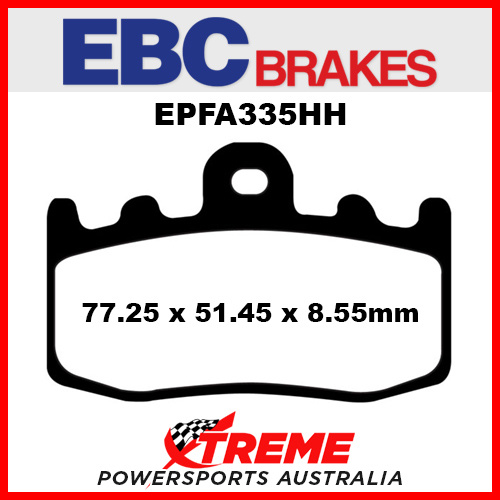 BMW R 1150 GS Adventure 07/01-06 Sintered Street/Trackday Front Brake Pad EPFA335HH EBC