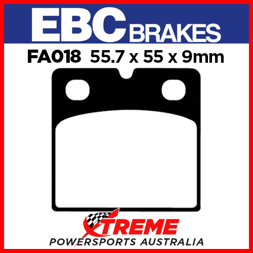 BMW K 75/75-S 08/90-96 EBC Organic Rear Brake Pads FA018