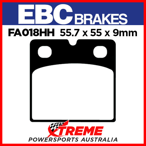 Indian Chief Blackhawk 11 EBC HH Sintered Rear Brake Pads FA018HH