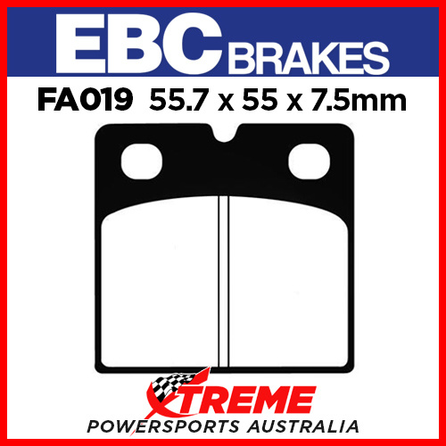 Ducati 750 SS 75-76 EBC Organic Front Brake Pads FA019