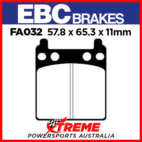 Honda CB 750 F1 76-77 EBC Organic Rear Brake Pads FA032