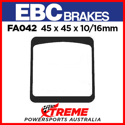 Yamaha RS 100 (IY8 Europe) 80-82 EBC Organic Front Brake Pads FA042