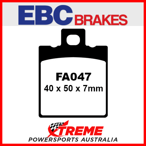 EBC Aprilia AF1 125 1989-1991 Organic Rear Brake Pad