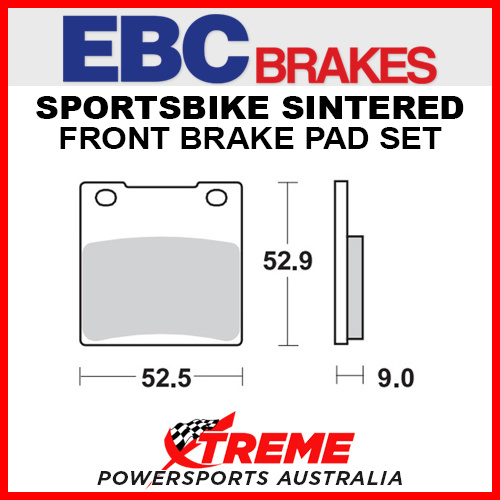 EBC For Suzuki GS250FW 1983-1986 HH Sintered Front Brake Pad FA063HH