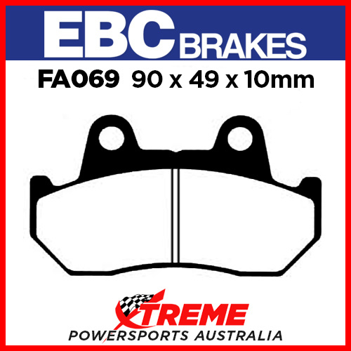 Honda CB 125 TDC/TDE/TDJ 83-89 EBC Organic Front Brake Pads FA069