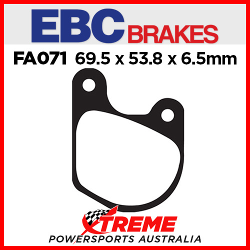 Harley Davidson FXD/L/WG 82-83 EBC Organic Front Brake Pads FA071