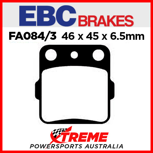 For Suzuki RM 125 J 1988 EBC Copper Sintered Rear Brake Pads FA084/3R