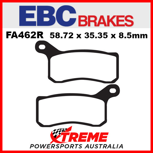 KTM 450 SX-F 09-11 EBC Copper Sintered Front Brake Pads, FA462R