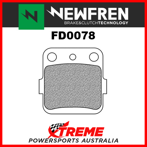 Newfren For Suzuki RM65 03-05 Sintered Rear Brake Pads FD0078SD