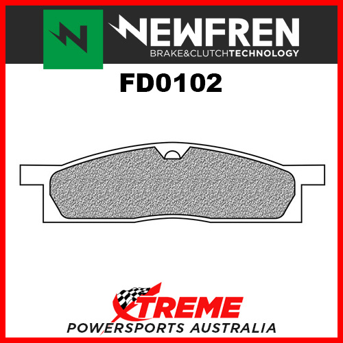 Newfren Yamaha YZ80 1986-2001 Sintered Front Brake Pad FD0102-SD