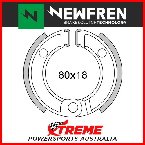 Newfren Front Brake Shoe Honda NB 50 Vision 1986-1988 GF1093