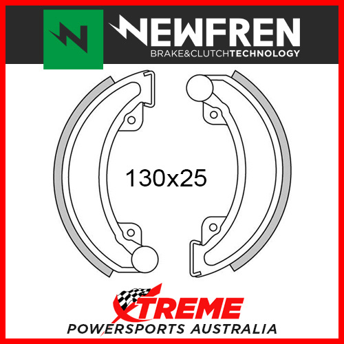 Newfren Front Brake Shoe Honda CR 250 RB 1981 Onwards GF1172