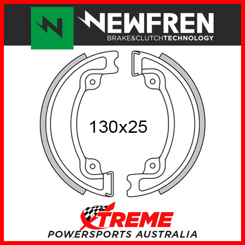 Newfren Rear Brake Shoe Bombardier DS 50 2002-2004 GF1184