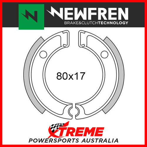 Newfren Rear Brake Shoe Yamaha MJ 50 M Towny 1982 GF1193