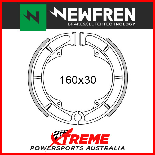 Newfren Rear Brake Shoe For Suzuki GS 400 LZ 1981 GF1195