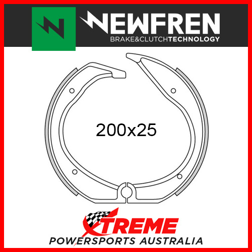 Newfren Rear Brake Shoe BMW R 45 T 1980-1985 GF1218