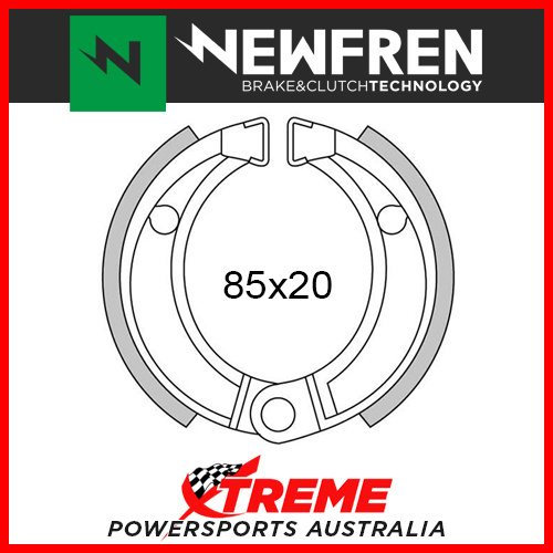 Newfren Front Brake Shoe Arctic Cat DVX 50 Y6 2006 GF1253