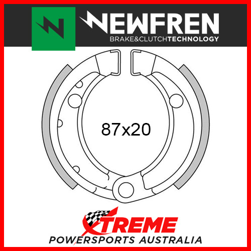 Newfren Front Brake Shoe Aeon Cobra 60 Quad 2004-2011 GF1259