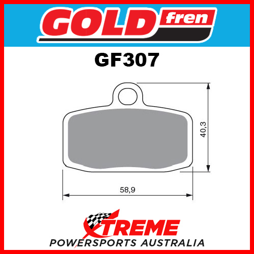 Goldfren Sintered Front Brake Pad Set for KTM 85 SX Big Wheel 2016-2020